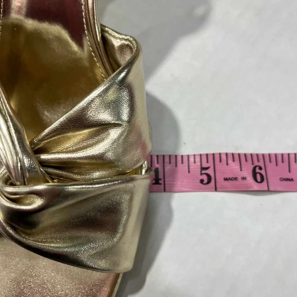 J. CREW TWISTED HEEL WITH ANKLE TIE
